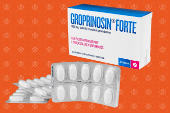 Groprinosin Forte, 30 tabletek, zamiennik neosine forte