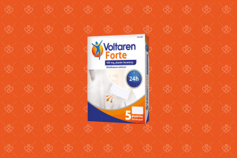 Voltaren Forte Plastry lecznicze, 140 mg, 5 sztuk, plastry przeciwbólowe